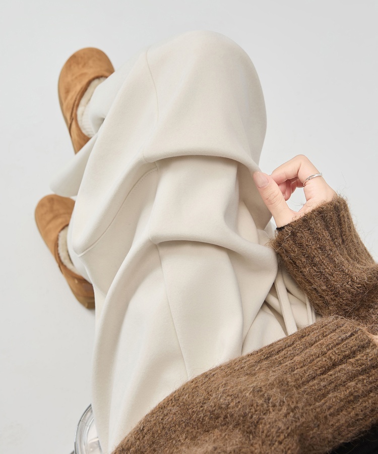 Nine tenths cashmere pants Casual wide leg pants for women - Image 5