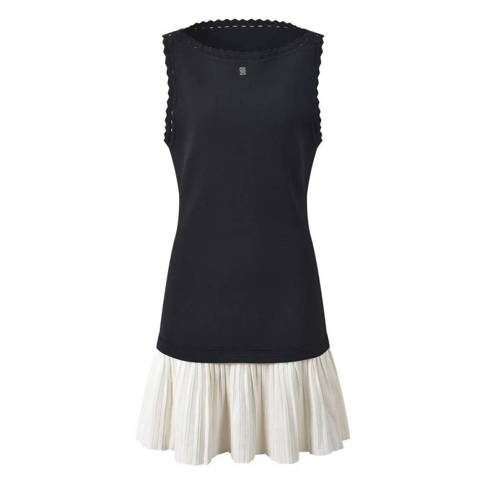 Skirt hem spring and summer fashion dress