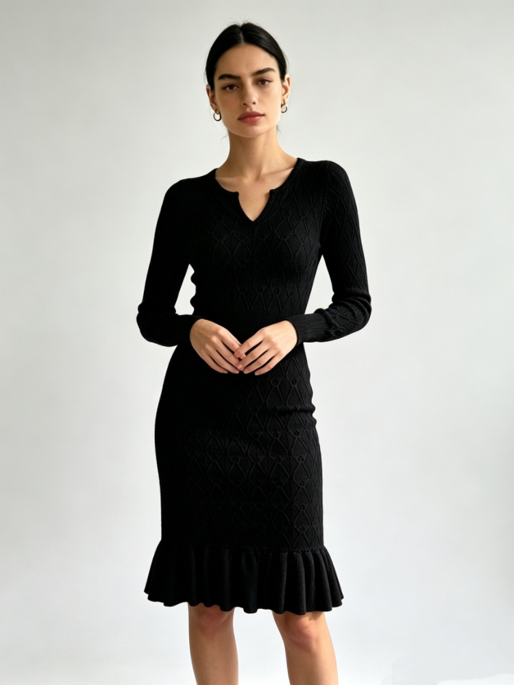 Bottoming sweater autumn and winter dress for women