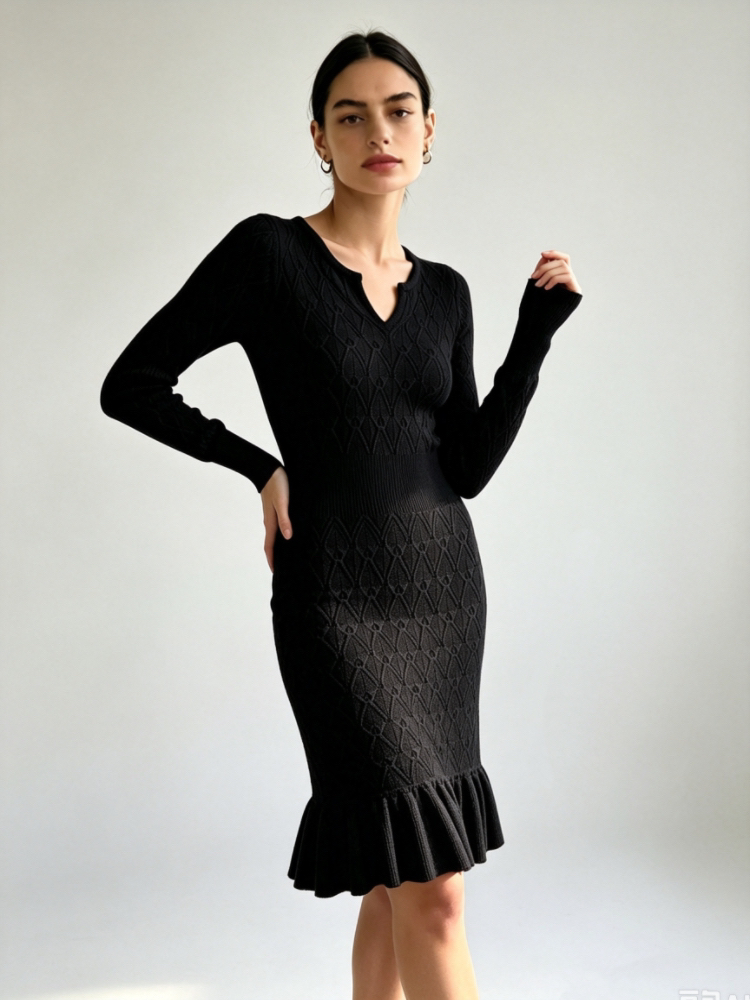 Bottoming sweater autumn and winter dress for women - Image 3
