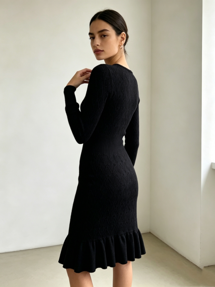 Bottoming sweater autumn and winter dress for women - Image 4