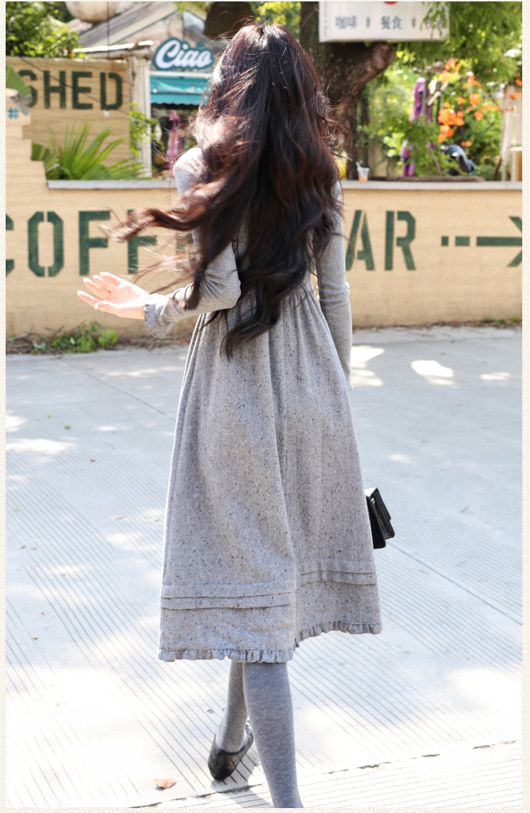 Short irregular small fellow cloak sweet wear shawl 2pcs set - Image 6