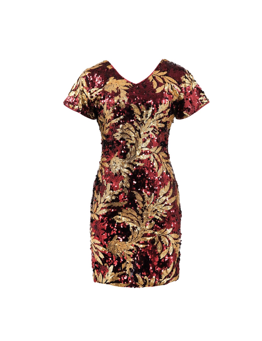 Temperament slim fashion elegant sequins dress for women - Image 4