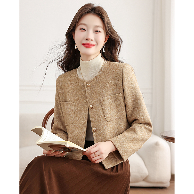 Chanelstyle autumn jacket fashionable thick tops for women - Image 4