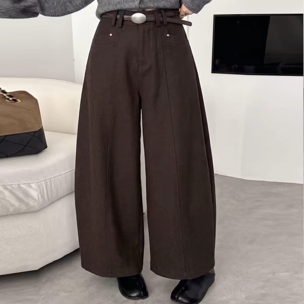 Woolen pants nine tenths casual pants for women - Image 5