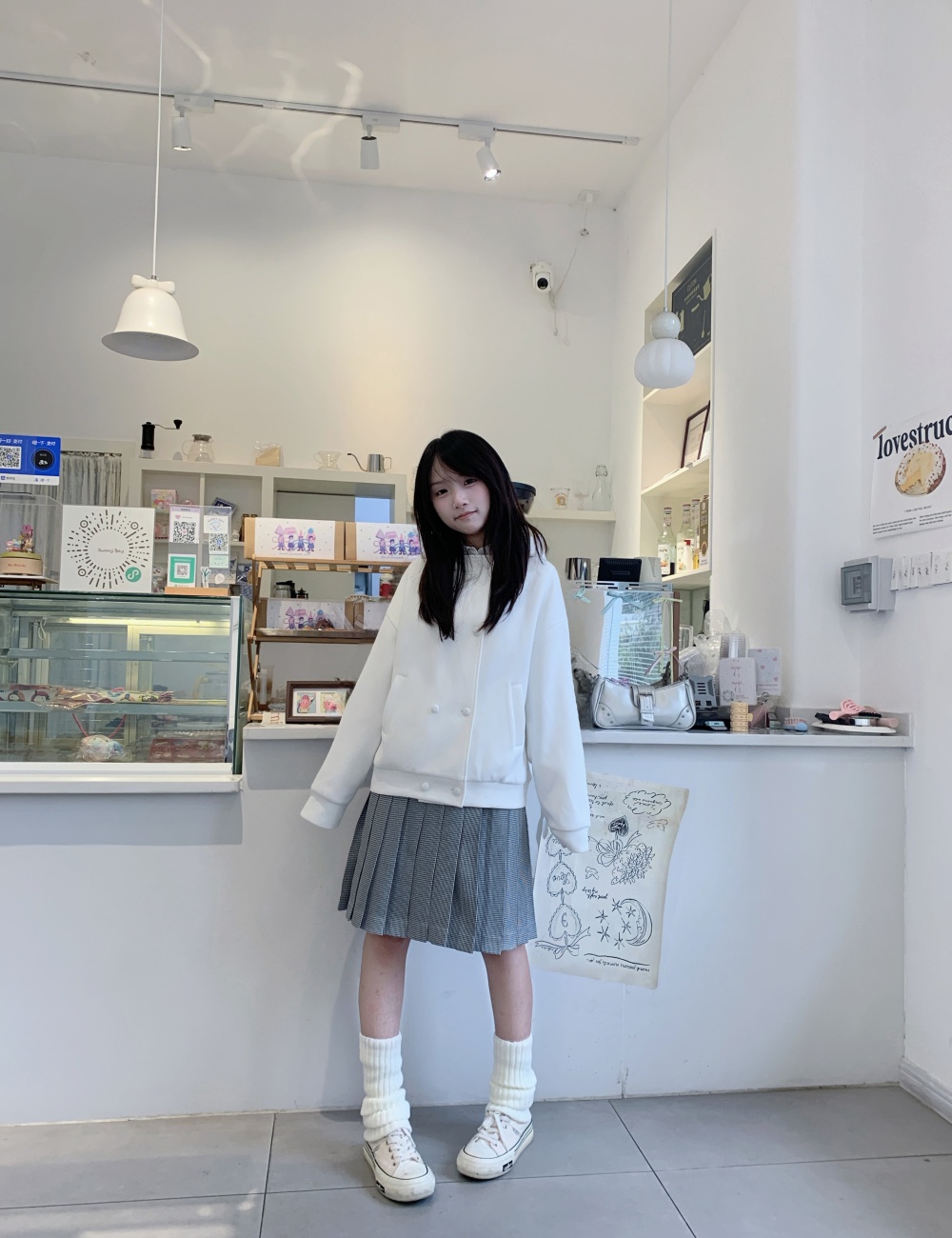 Spring and autumn loose thin coat hooded Korean style tops