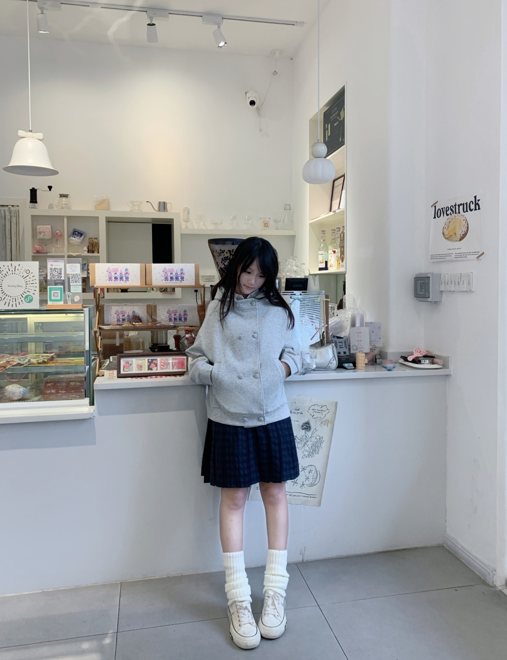 Spring and autumn loose thin coat hooded Korean style tops - Image 4