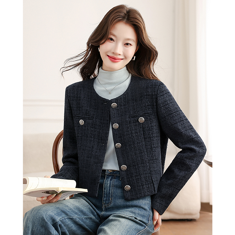Show young Casual tops autumn coat for women - Image 4