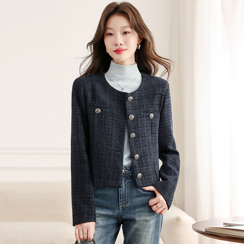 Show young Casual tops autumn coat for women - Image 5