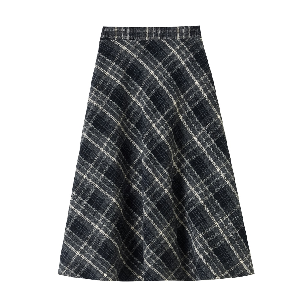 Large yard skirt woolen long skirt for women - Image 6
