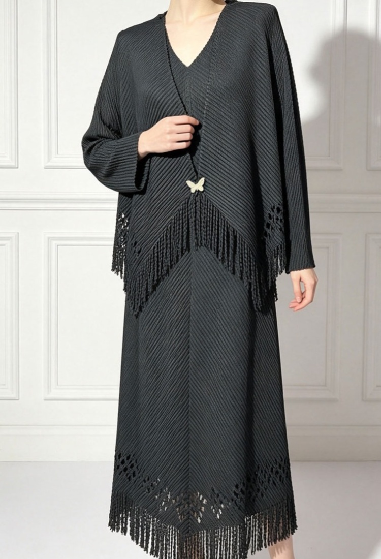 Inside the ride long dress tops a set for women - Image 3