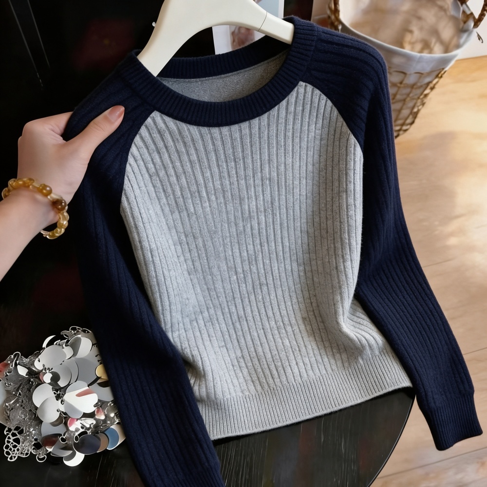 Autumn bottoming shirt slim tops for women