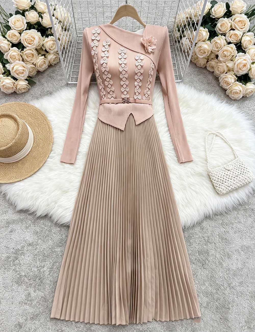 Fashion large yard long dress lace dress for women - Image 5
