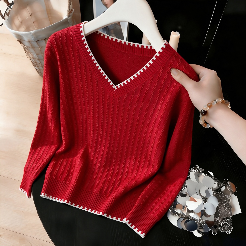 Autumn and winter sweater bottoming tops for women - Image 2