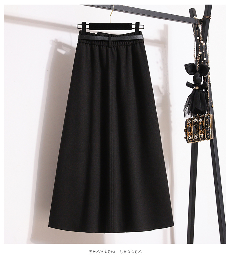 Large yard thick long dress slim skirt for women - Image 3