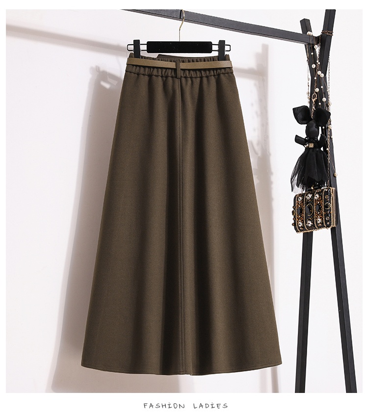 Large yard thick long dress slim skirt for women - Image 6