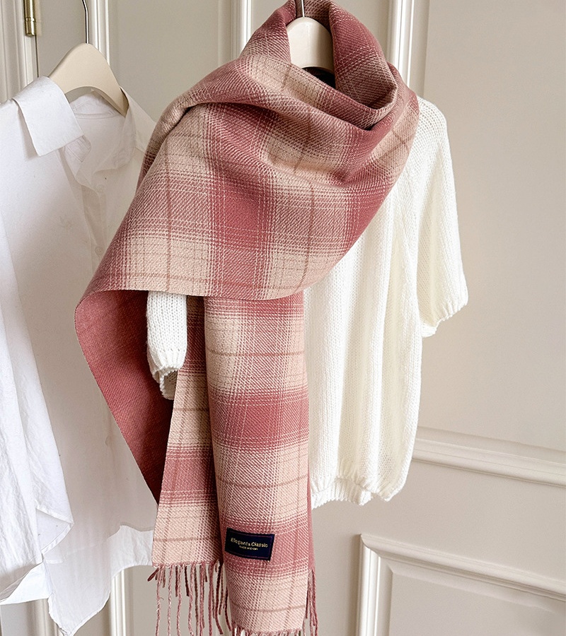 Big thermal shawl scarf scarves for women - Image 6