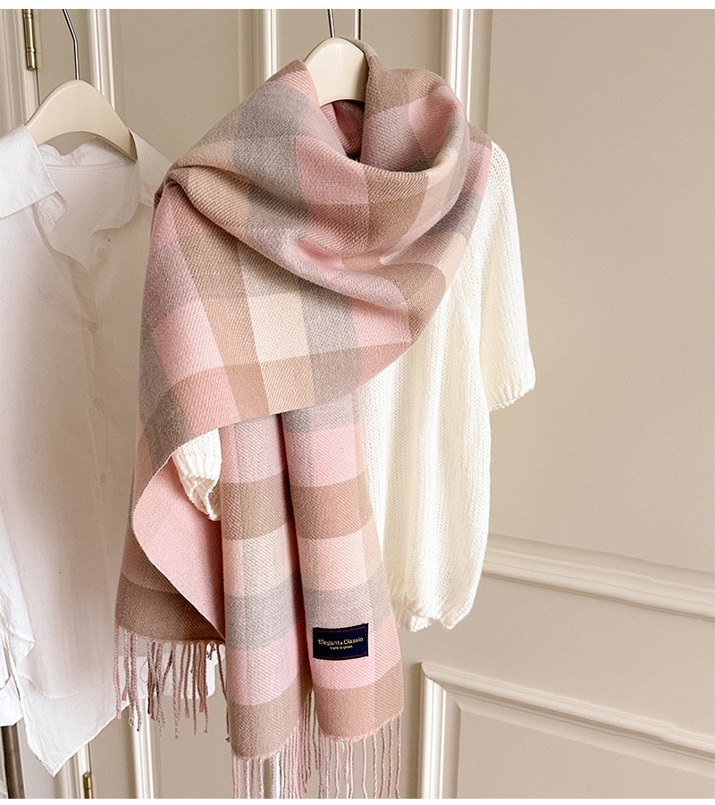 Korean style tender scarves box shawl for women - Image 6