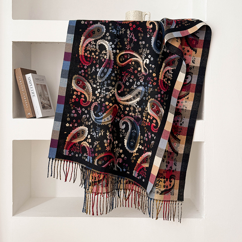 Outside the ride scarves Bohemian style shawl