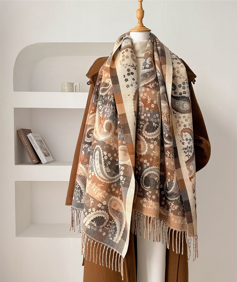 Outside the ride scarves Bohemian style shawl - Image 4