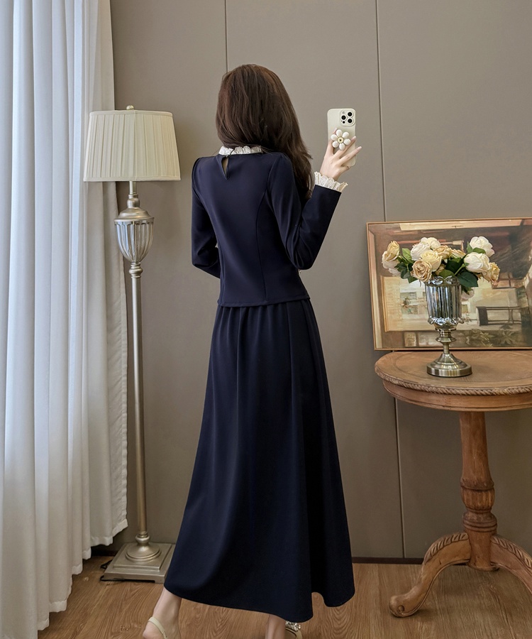 Lace temperament France style sweet skirt 2pcs set - Image 6