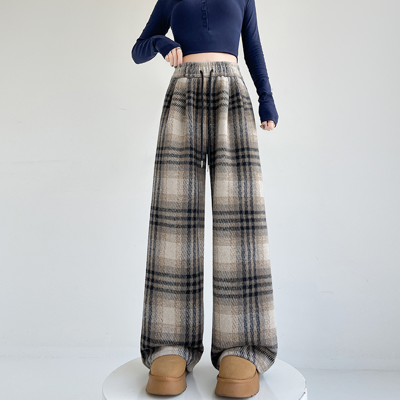 Mopping straight pants wide leg pants Casual pants for women - Image 6