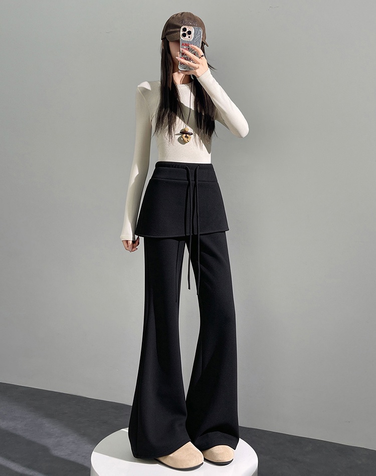 Elasticity pants thick flare pants for women - Image 4