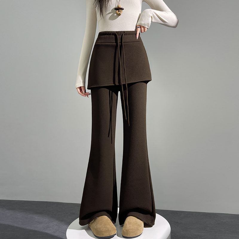 Elasticity pants thick flare pants for women - Image 5